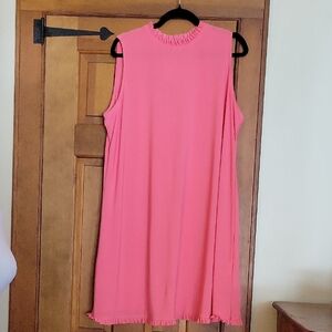 NIK AND NASH RUFFLE TRIM STRETCH  SHIFT